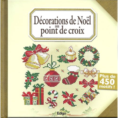Décorations De Noël Au Point De Croix