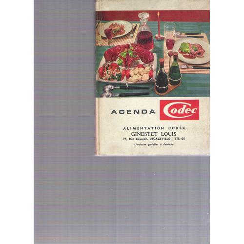 Agenda Gastronomique Et Pratique 1963