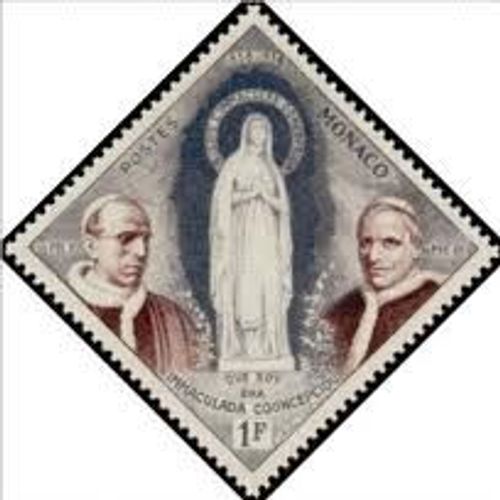 Timbre Monaco Que Soy Era Immaculada Councepciou 1f