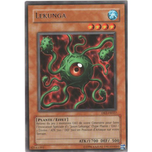 Carte Yu-Gi-Oh! "Lekunga" Rare Dr2-Fr027