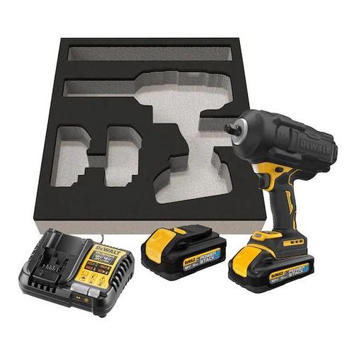 Boulonneuse à chocs DEWALT XR 18V - 1/2' - 2 batteries 5.0 Ah Powerstack - DCF961H2G-QW