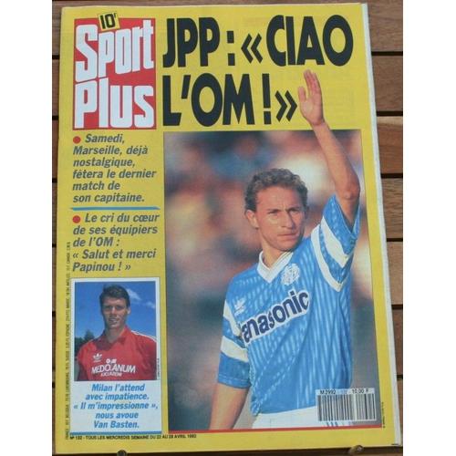 Sport Plus N° 132 - 22 Au 28 Avril 1992