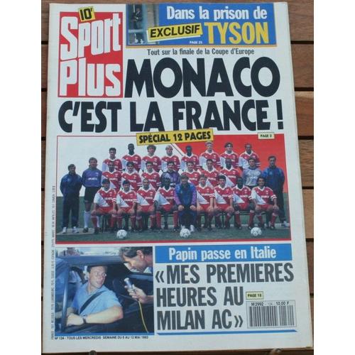 Sport Plus N° 134 - 06 Au 12 Mai 1992