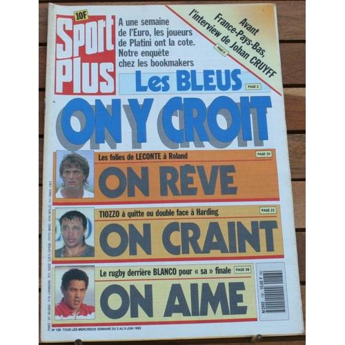 Sport Plus N° 138 - 03 Au 09 Juin 1992