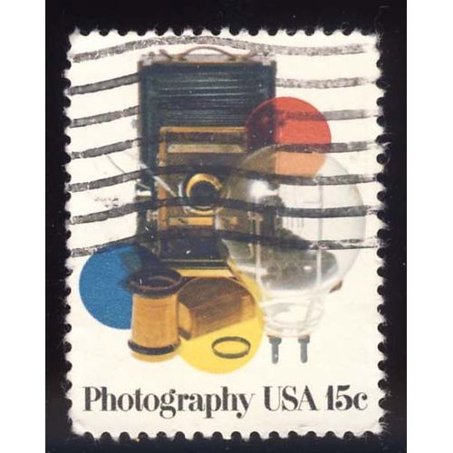Timbre U S A, Photography, U S A 15 Cents, Oblitéré