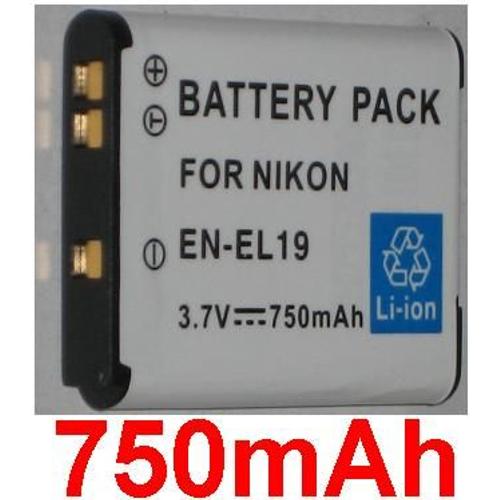 Batterie Camescope Nikon Coolpix S3100, Coolpix S4100 -