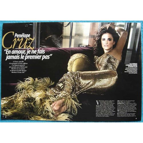 Gala N°800, Coupure De Presse: Penélope Cruz