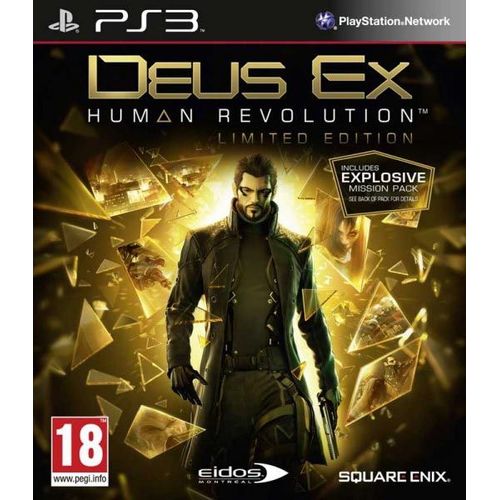 Deus Ex Human Revolution Ps3 Limited Edition