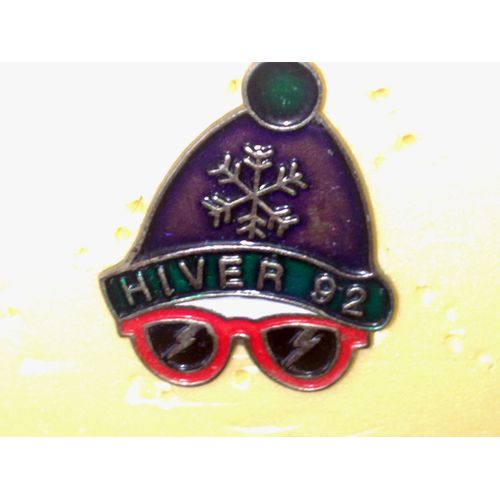 Pin's Hiver 92