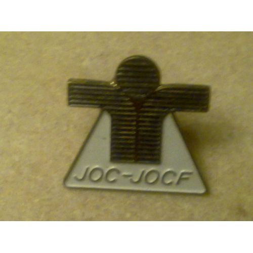 Pin's Jeunesse Ouvière Chrétienne (Joc-Jocf)