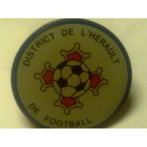 Pin's District De L'hérault De Football