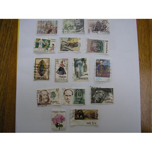 Timbres Oblitérés D'  Espagne