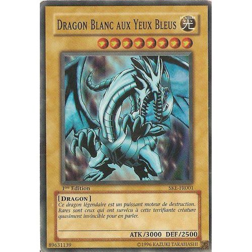 Dragon Blanc Aux Yeux Bleus - Yu-Gi-Oh! - Ske-Fr001 - Sr