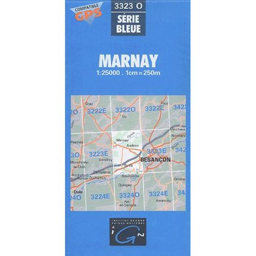 Marnay - 1/25 000