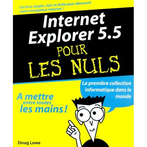 Internet Explorer 5.5 Pour Les Nuls