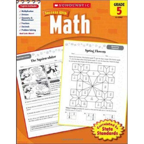 Scholastic Success With Math: Grade 5 Workbook