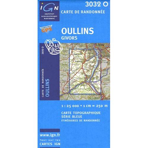 Oullins Givors - 1/25 000