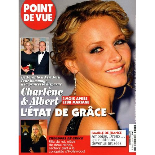 Point De Vue 3303 Charlène Et Albert L'état De Grâce