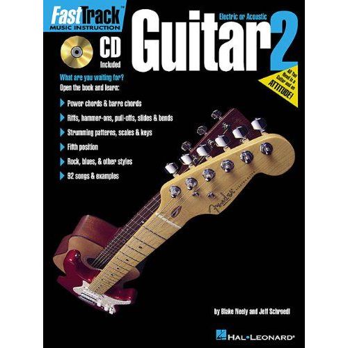 Fasttrack Guitar Method - Book 2 (Book/Online Audio)