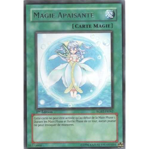 Carte Yu-Gi-Oh! "Magie Apaisante" Rare Rgbt-Fr062