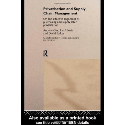 Privatization And Supply Chain Management