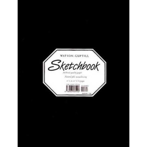 Sketchbook Black Cover 8 14 X 11