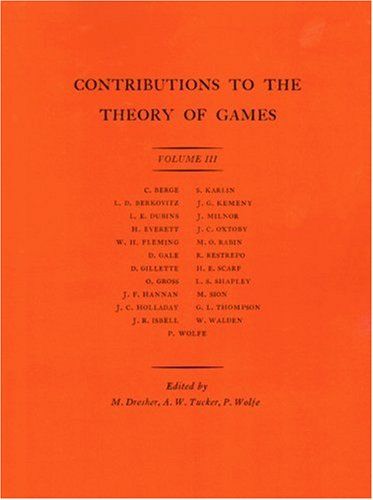 Contributions To The Theory Of Games: V. 3