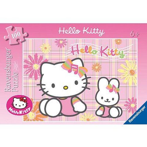 Puzzle 100 Pièces - Hello Kitty Dans Le Jardin