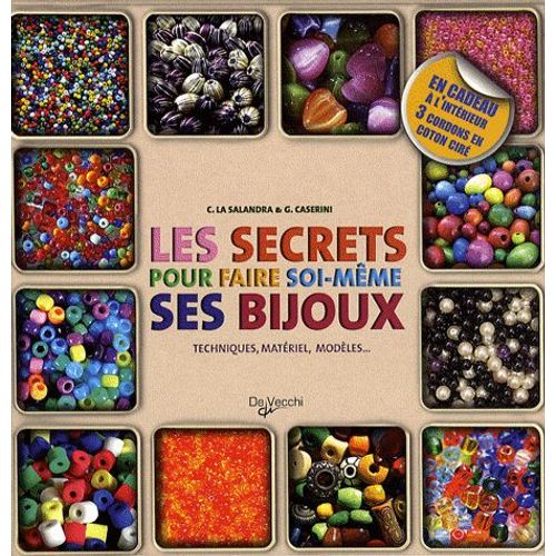 Les Secrets Pour Faire Soi-Même Ses Bijoux Coffret En 2 Volumes : Bijoux En Perles, Rubans Et Cordons - Bijoux Ethniques - Techniques, Matériel, Modèles