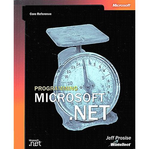 Programming Microsoft .Net - Cd-Rom Included