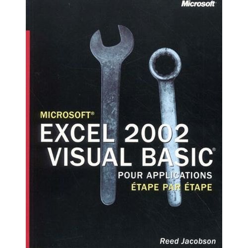Excel 2002 Visual Basic Pour Applications Étape Par Étape - Avec Cd-Rom