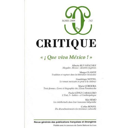 Critique N° 742