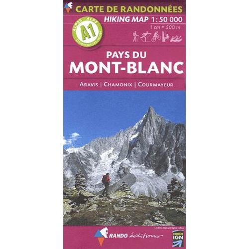 Pays Du Mont-Blanc - 1/50 000, Aravis, Chamonix, Courmayeur