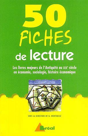 50 Fiches De Lecture - Les Oeuvres Majeurs De L