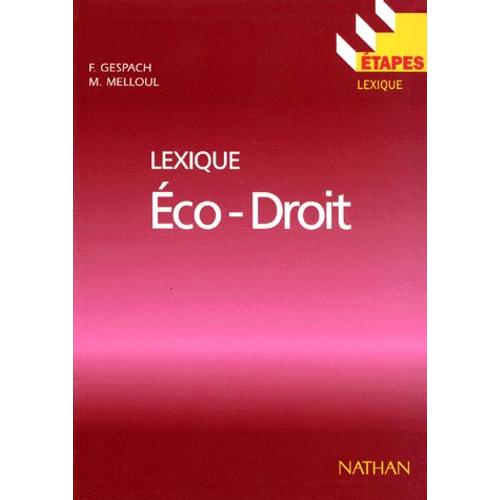 Lexique, Éco-Droit