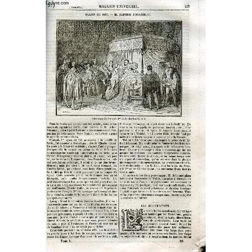Le Magasin Universel - Tome Premier - Livraison N°33 - Salon De 1834 - Alfred Johannot.