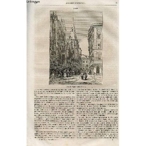 Le Magasin Universel - Tome Second - Livraison N°08 - Lyon.