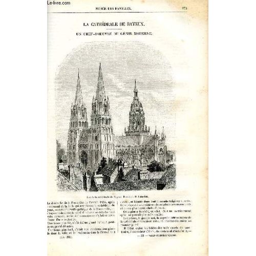 Le Musée Des Familles - Lecture Du Soir - Livraisons N°35 Et 36 - La Cathédrâle De Bayeux, Un Chef D'oeuvre Du Génie Moderne Par Pitre Chevalier