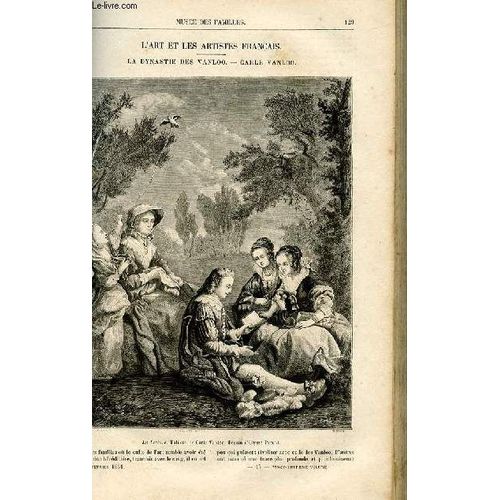 Le Musée Des Familles - Lecture Du Soir - Livraisons N°17 Et 18 - L'art Et Les Artistes Français: La Dynastie Des Van Loo - Carle Vanloo Par Victor Fournel