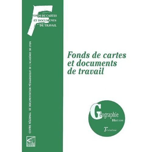 Géographie-Histoire 3ème - Fonds De Cartes Et Documents De Travail
