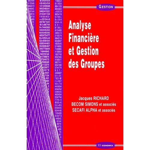 Analyse Financière Et Gestion Des Groupes
