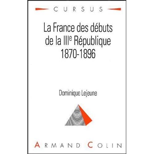 La France Des Débuts De La Iiie République 1870-1896