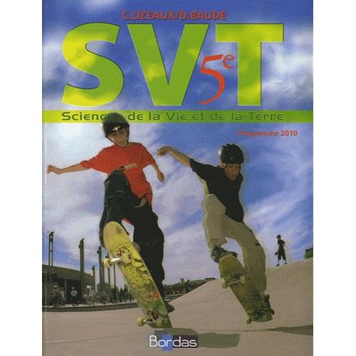 Svt 5e - Manuel Petit Format, Programme 2010