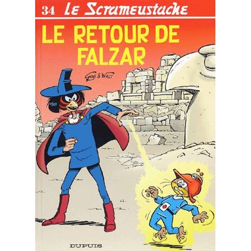 Le Scrameustache Tome 34 - Le Retour De Falzar