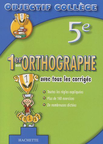 1er En Orthographe 5ème