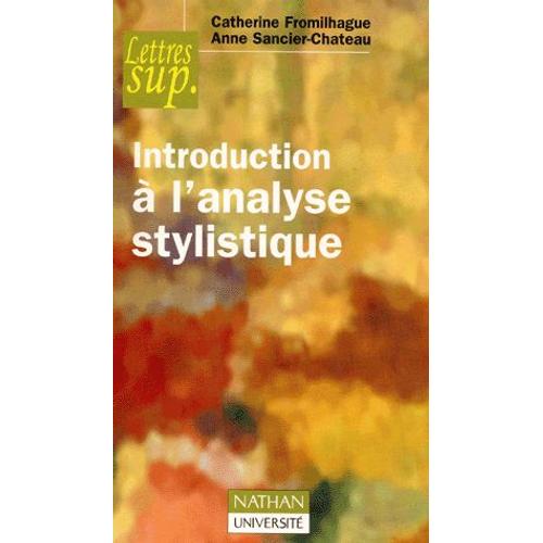 Introduction À L'analyse Stylistique