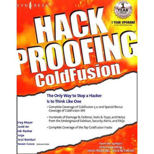 Hack Proofing Coldfusion