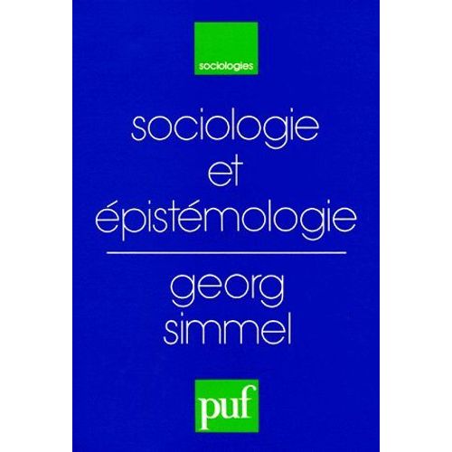 Sociologie Et Épistémologie