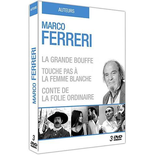 Marco Ferreri : Touche Pas À La Femme Blanche ! + Conte De La Folie Ordinaire + La Grande Bouffe - Pack