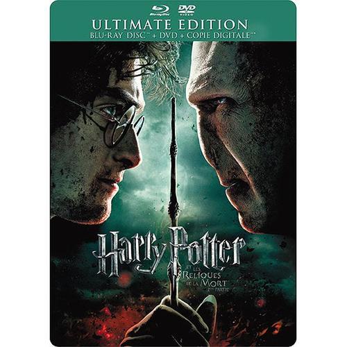 Harry Potter Et Les Reliques De La Mort - 2ème Partie - Ultimate Edition Boîtier Steelbook - Combo Blu-Ray + Dvd